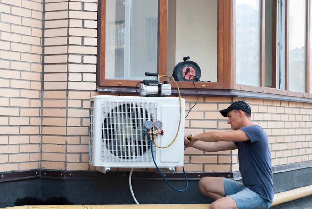 Installation d'une pompe à chaleur